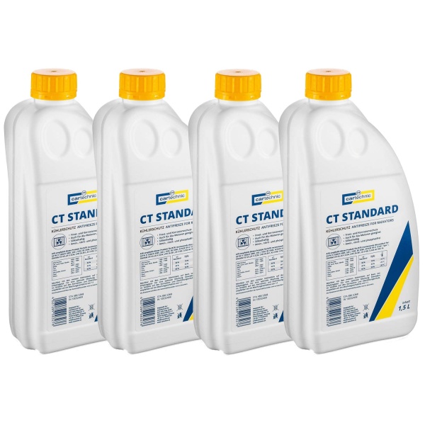 Set 4 Buc Cartechnic Antigel Concentrat G11 Albastru 1.5L CART999 1,5L